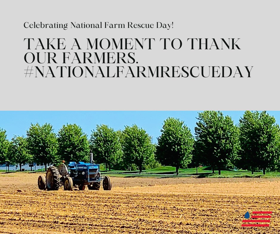 Happy National Farm Rescue Day! Thank you to all of our hard working farmers!! #ballgroundga #cantonga #hickoryflatga #hollyspringsga #waleskaga #woodstockga #jasperga #cummingga #alpharettaga #miltonga #kennesawga #nationalfarmrescueday #farmers #plumbing #plumber