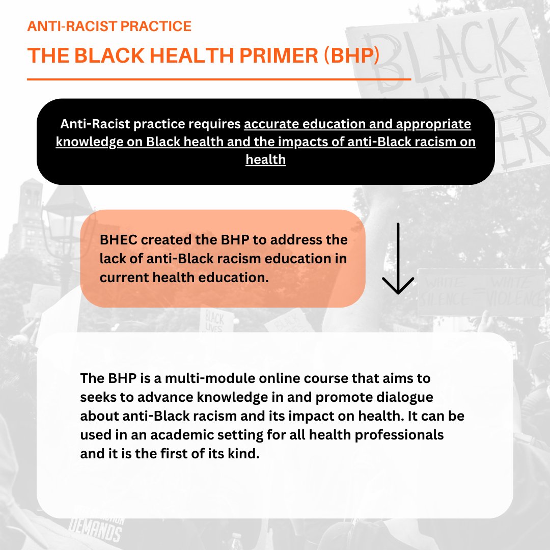 Today BHEC recognizes #IDERD and celebrates that our #BlackHealthPrimer (BHP) is open for registration! Our first cohort begins on April 29th, 2024 To learn more about registering for the BHP visit: 🔗bhec.ca/bhp #blackhealthmatters