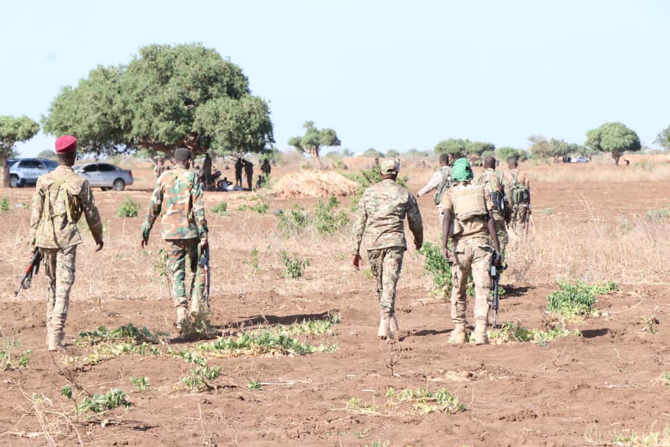 The Somali National Army is conducting operations in Qahar village, north of Jambalul in the Lower Shabelle Region, targeting Al-Shabaab hideouts. We remain steadfast in our determination to eliminate any threats that may jeopardise the peace and stability of our nation.