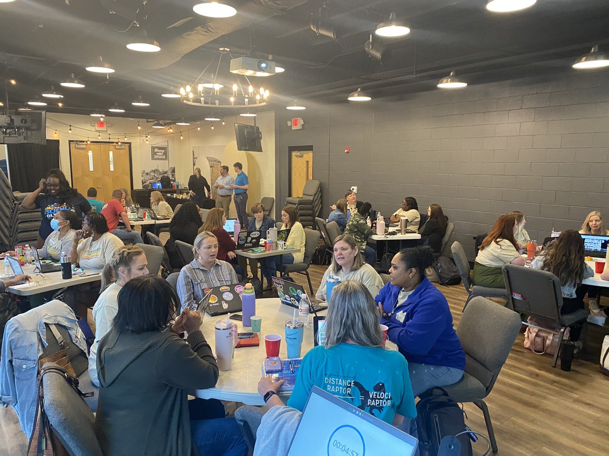 STEMTania's tweet photo. @STEMcobb &amp; @cobbscience #CTLA24 teacher leaders presenting and getting feedback on their Impact Projects this afternoon! https://t.co/v96zT3ZT8e