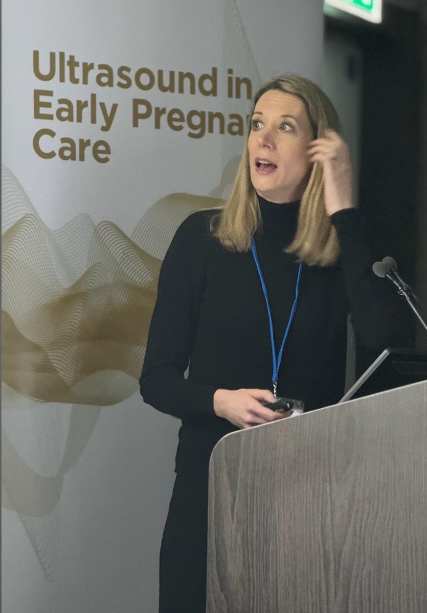 Covering the experience of #miscarriage & a conversation about language as well as how & when we talk about early #pregnancy loss, @katylindemann was the last speaker before we brought our #ultrasound in early pregnancy seminar to a close #EIOG24 #MedEd #medtw #WomensHealth