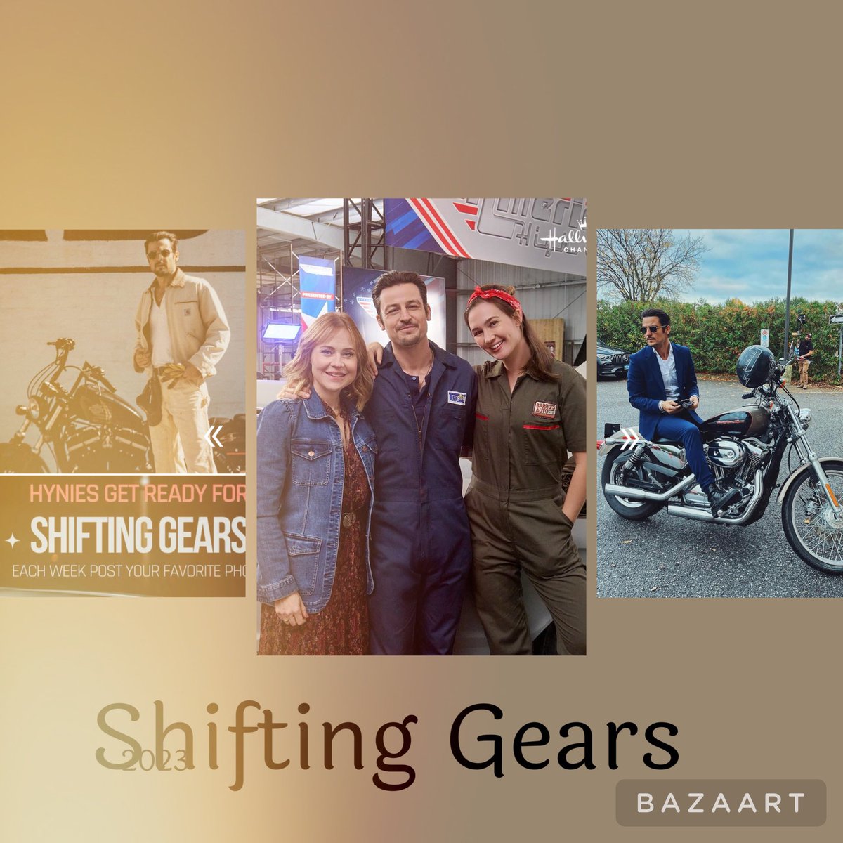 So excited for #ShiftingGears  on Saturday, March 23 on @hallmarkchannel 
@tyler_hynes @KatBarrell @RealCrystalLowe @kristintbooth #AshleyWilliams #POstables