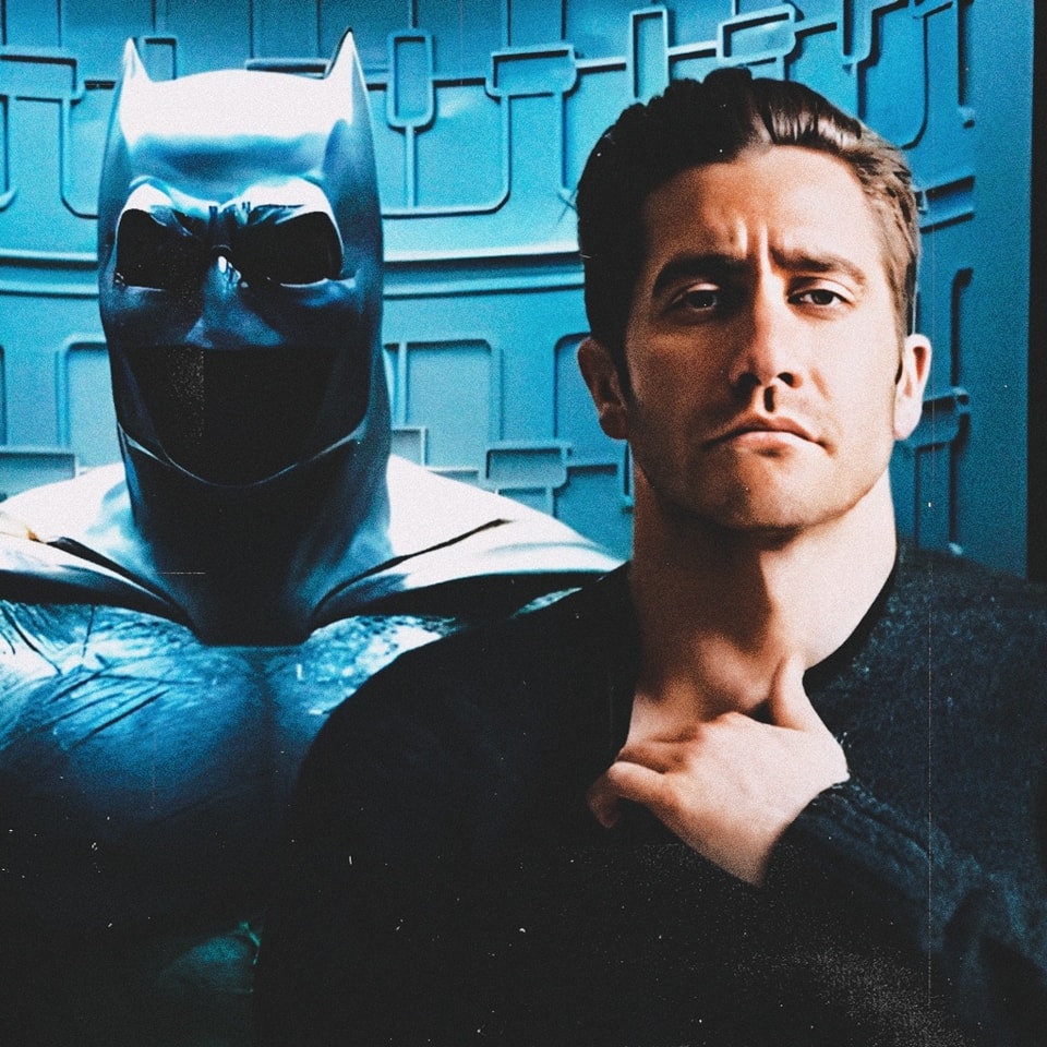 Jake Gyllenhaal as #Batman! Share your thoughts? He's a perfect fit for the role in #TheBraveAndTheBold as Father of Damian Wayne. James Gunn, look no further! #JakeGyllenhaal #DC #TheBraveAndTheBold