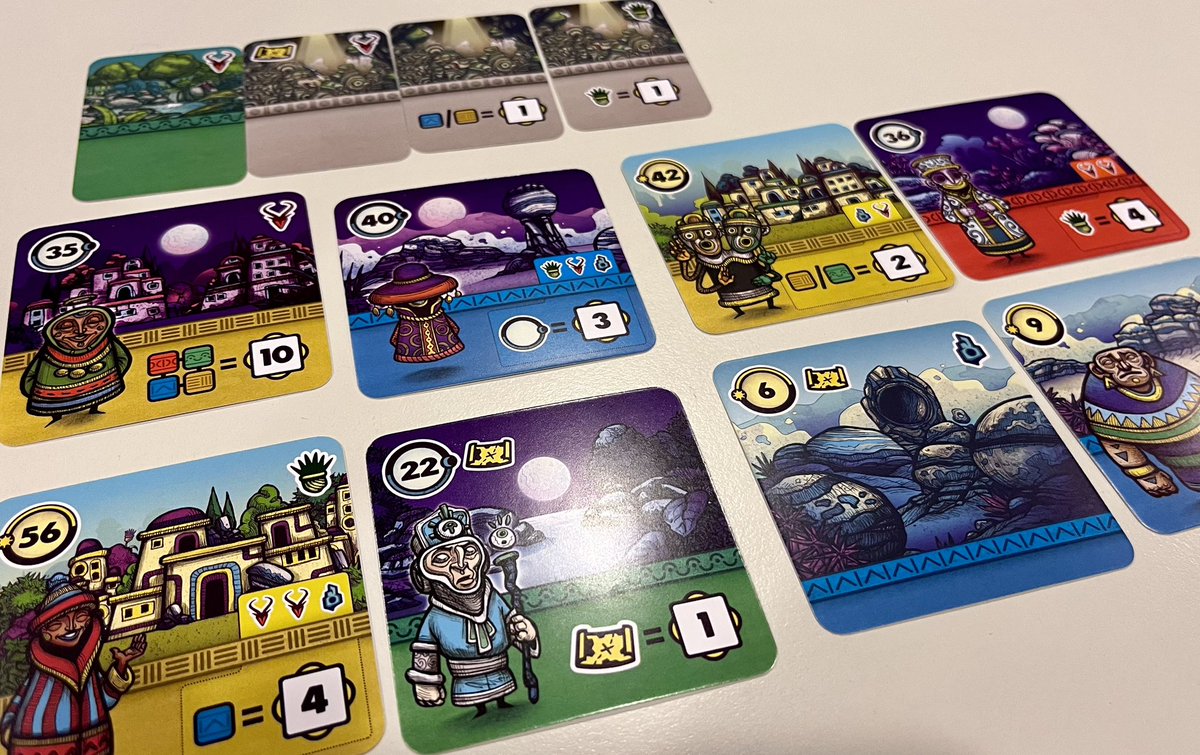 LSurion's tweet image. Very  Late post for #hobbystreak day 12:
#boardgame night playing amongst others @days_of_wonder Heat, @CatchUpGames Faraway and @LookoutSpiele Mischwald (English: Forest Shuffle).