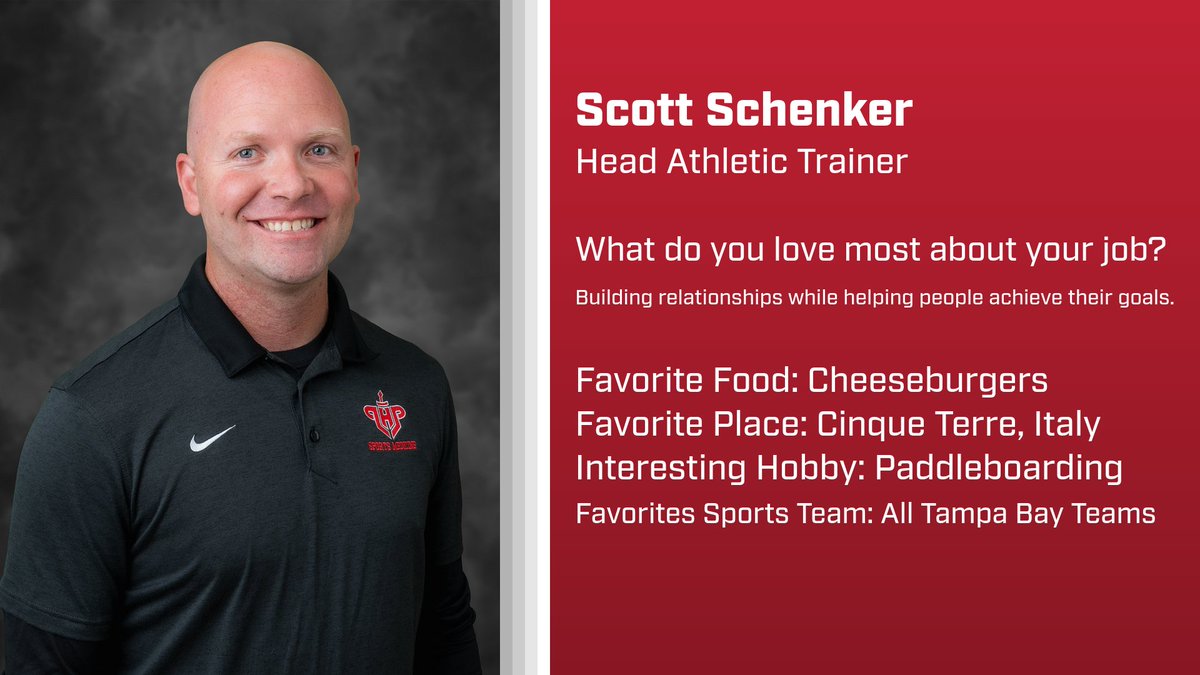 Athletic Trainer Spotlight! Scott Schenker