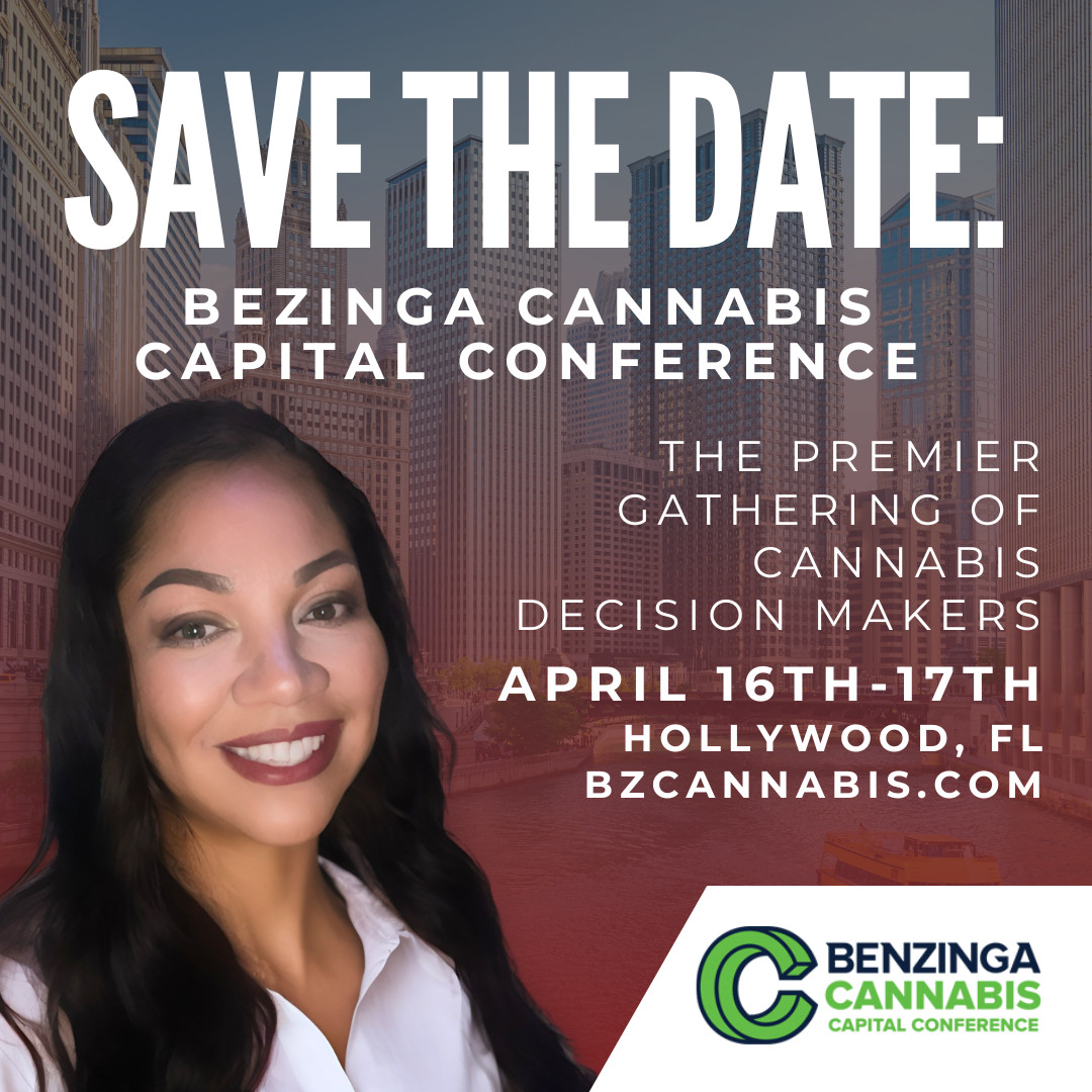 Mark your calendars! 📆 The Benzinga's Cannabis Capital Conference is the place where cannabis deals and relationships happen! The first 3 people to use my discount code when registering 'WOMENGROW20' will get a special deal. Learn more: bit.ly/3ILPiZR 🔗
