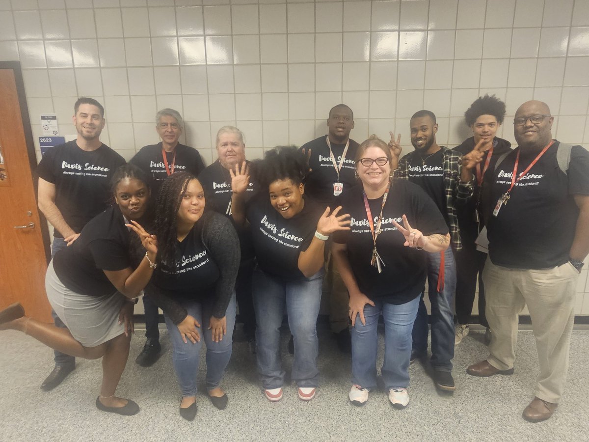 Team Shirt Day! Together, we are better! #MyAldine #SEL