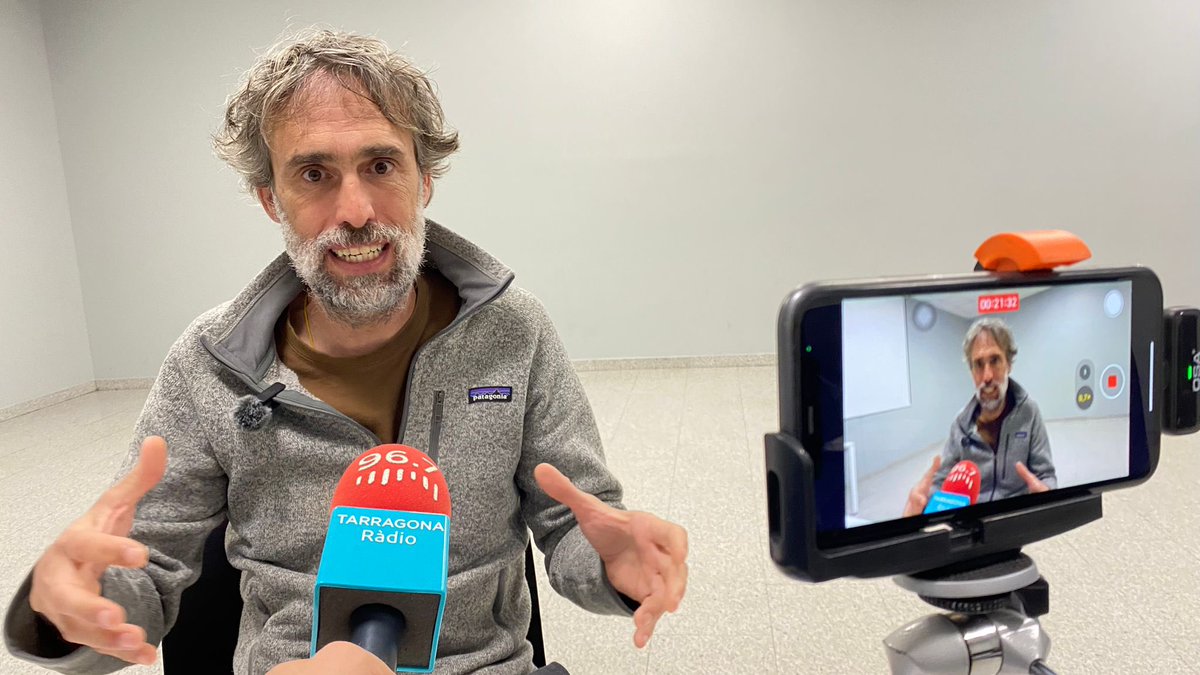 PontdeMahoma's tweet image. Sito Carcavilla clou amb ple absolut el Cicle de #Muntanya 2024 @Dipta_cat, amb la conferència 'Escalar l'Everest, un circ o un repte’.

🎥 Així ens parla de  @RetoCarlosSoria 
#ciclemuntanya2024 #alpinisme @tarragonaradio