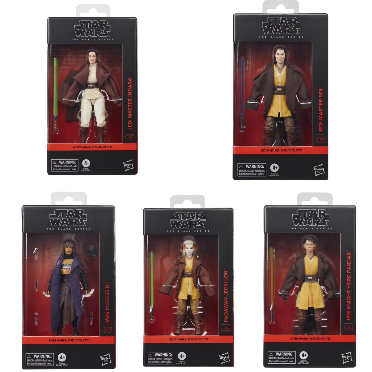 Star Wars The Black Series figures from The Acolyte are up at Amazon for preorder. 

amzn.to/4csyWmE

#ad #starwarstheblackseries #theacolyte #blackseries #blackseries6inch #starwars #starwarsfigures #starwarstoys #starwarsacolyte #acolyte #actionfigures #inpursuitoftoys