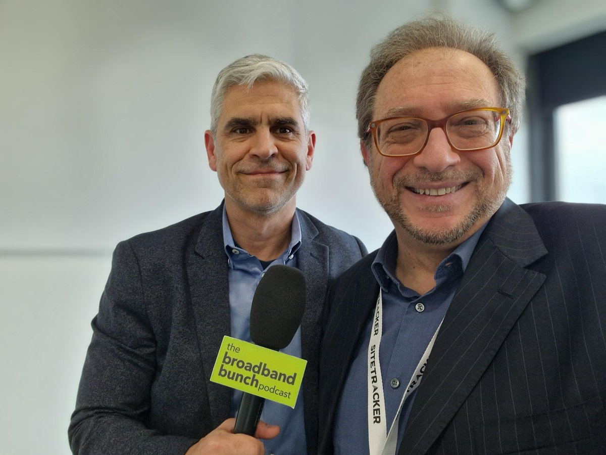 What an incredible week at #FTTH24 ! It was an amazing experience filled with learning and interaction with all of you. A special shoutout to @AmerigoGarofano, VP Telecom EMEA at @SitetrackerInc. Thanks for sharing your time and thoughts with @PodcastBunch (sponsored by VETRO).