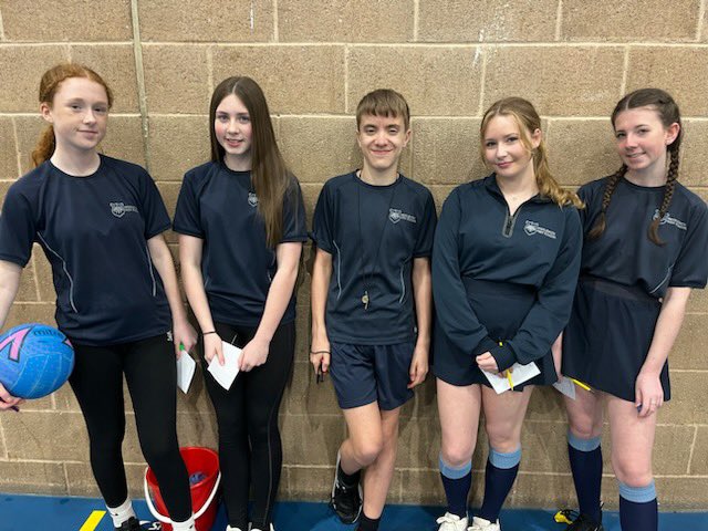Thank you to some of our fantastic PE ambassadors who officiated at the Primary Netball tournament. Your dedication to the PE dept. is much appreciated. Great to see so many talented netballers taking part in the competition too. <a href="/MiddlewichHigh/">Middlewich High</a>
