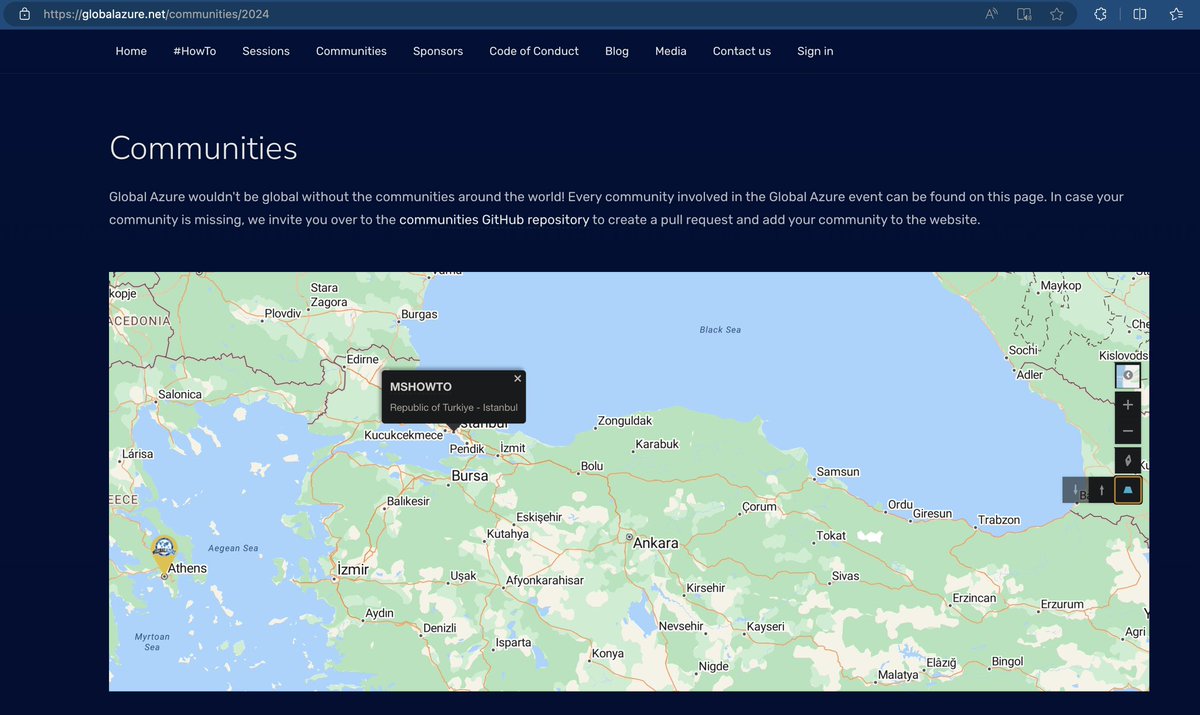 @GlobalAzure Greetings from Istanbul, Türkiye 🇹🇷