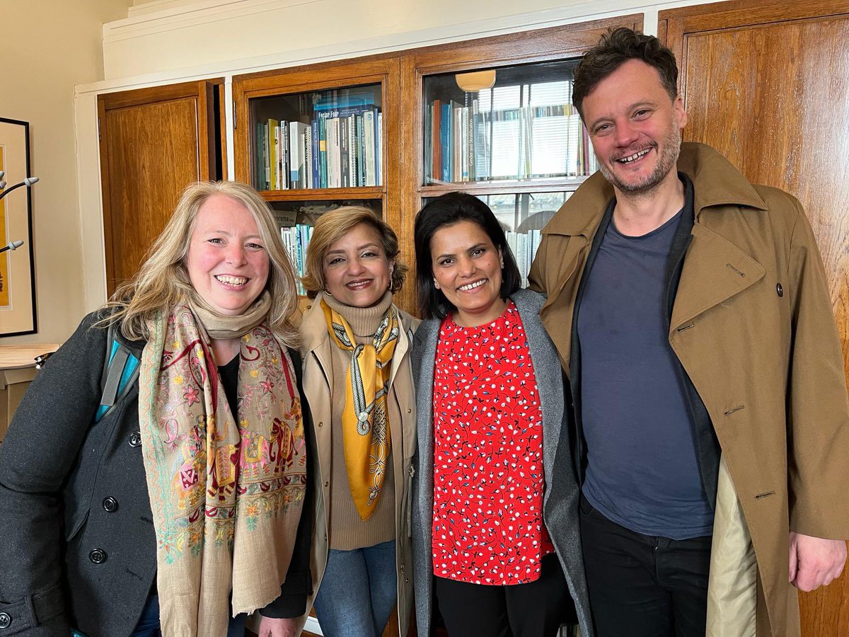 Incredibly productive day today w/ my fantastic work/project partners @engjoemulligan Dr Gulnaz Anjum, and Dr Arabella Fraser ….amazing outputs coming soon re our Climate Repair project on Nairobi & Karachi…#risk #uncertainty #repairability #groundingknowledgein the everyday