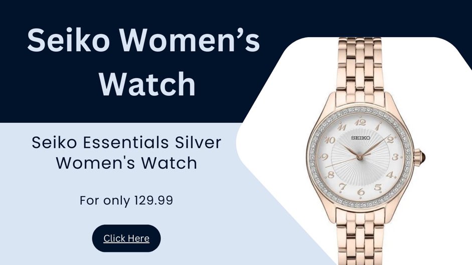 #Watchoftheweek #Womenswatch #Fashion #Style #Seiko #Watches #Womensfashion ebay.com/itm/3551018916…