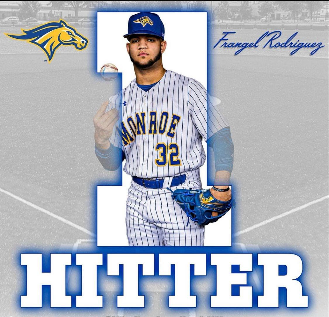 Congratulations to our former graduate Frangel, for delivering an outstanding one-hitter game while representing Monroe College! ⚾️