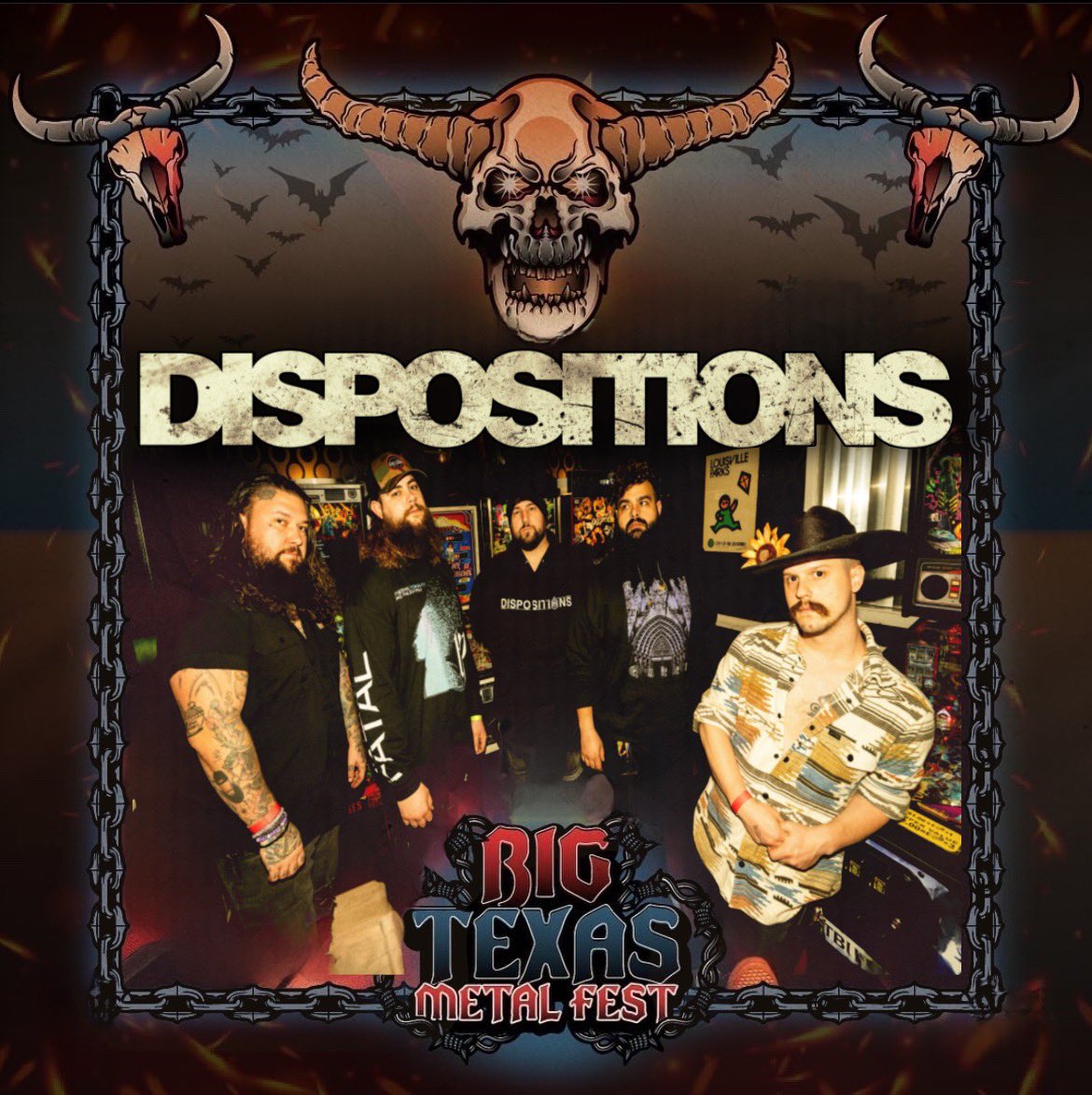 Stoked to finally announce that we are on Saturday, May 25 of Big Texas Metal Fest in Austin! 🔥
See yall there!