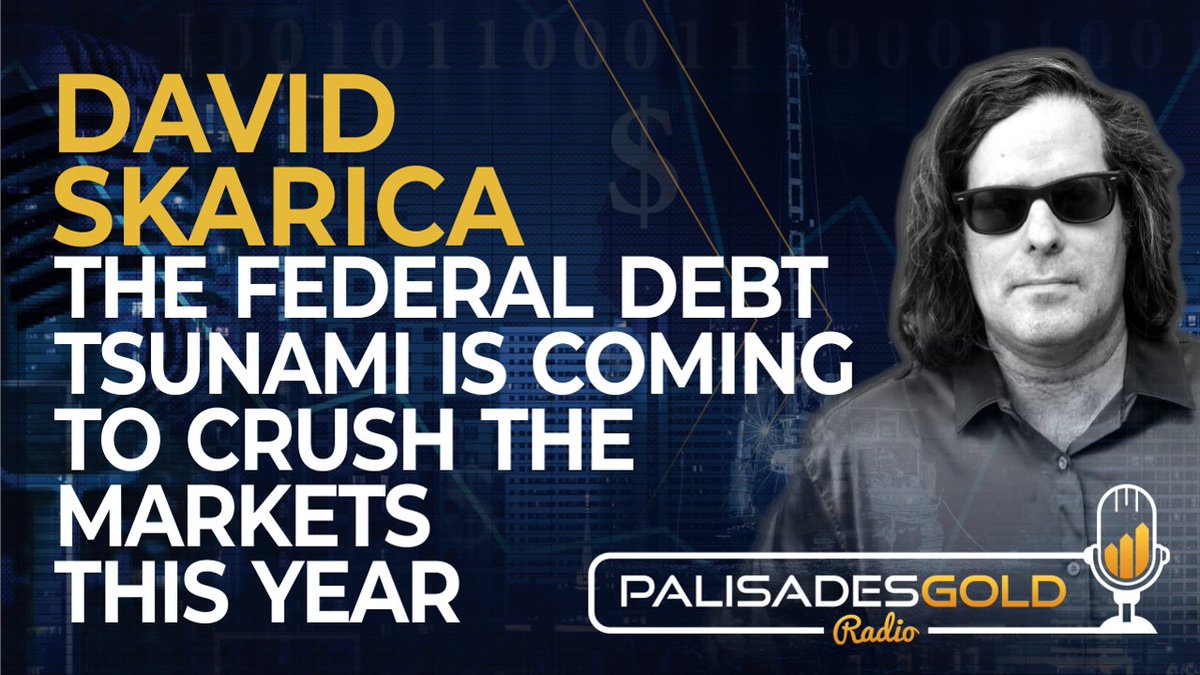 David Skarica: The Federal Debt Tsunami is Coming to Crush the Markets this Year
palisadesradio.ca/david-skarica-…
@DavidSkarica #Fed #ShareBuybacks #Markets #Bubbles #Gold #MarketStability #InvestorCaution #BitcoinETFs #NVIDIA #USDebtCrisis #Commodities #Gold #EconomicCycles