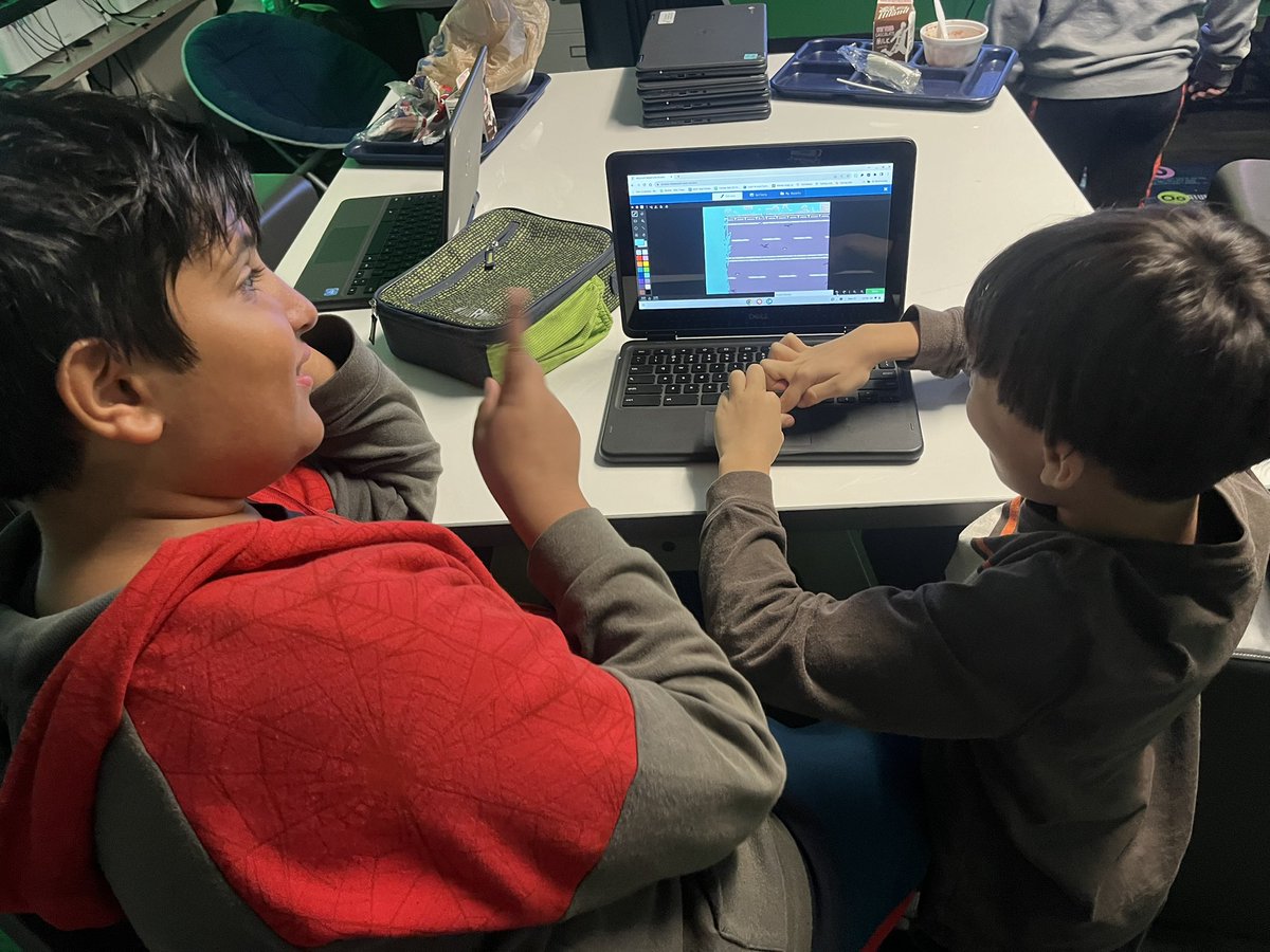 Molly Tierney (@mrs_t_theit) on Twitter photo How can you say no to these kids when they ask to have a working lunch with you so they can work on their video game for Saturday!? <a href="/mrsCooperWHE/">Shelley Cooper</a> <a href="/HumbleISD_WHE/">Woodland Hills Elementary</a> How can you say no to these kids when they ask to have a working lunch with you so they can work on their video game for Saturday!? <a href="/mrsCooperWHE/">Shelley Cooper</a> <a href="/HumbleISD_WHE/">Woodland Hills Elementary</a>