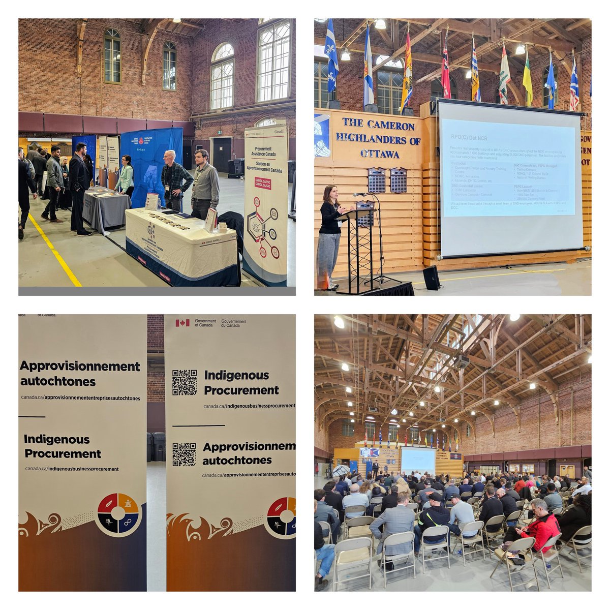 Informative session at Cartier Square Drill Hall yesterday. More clarity with DND &amp; DCC procurement. Great to see various GCs, including <a href="/EllisDon/">EllisDon</a>  and <a href="/pomerleau/">Pomerleau</a> to name a couple.