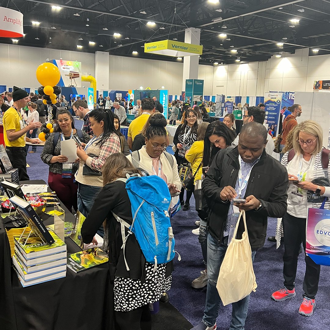 Science is no laughing matter...or is it? This week we’re at booth #515 at #NSTA24 in Denver 🔬 Swing the booth to meet the team and learn about our incredible #science titles and swap a joke or two! Learn more about our science programs here: bit.ly/3TISw6y