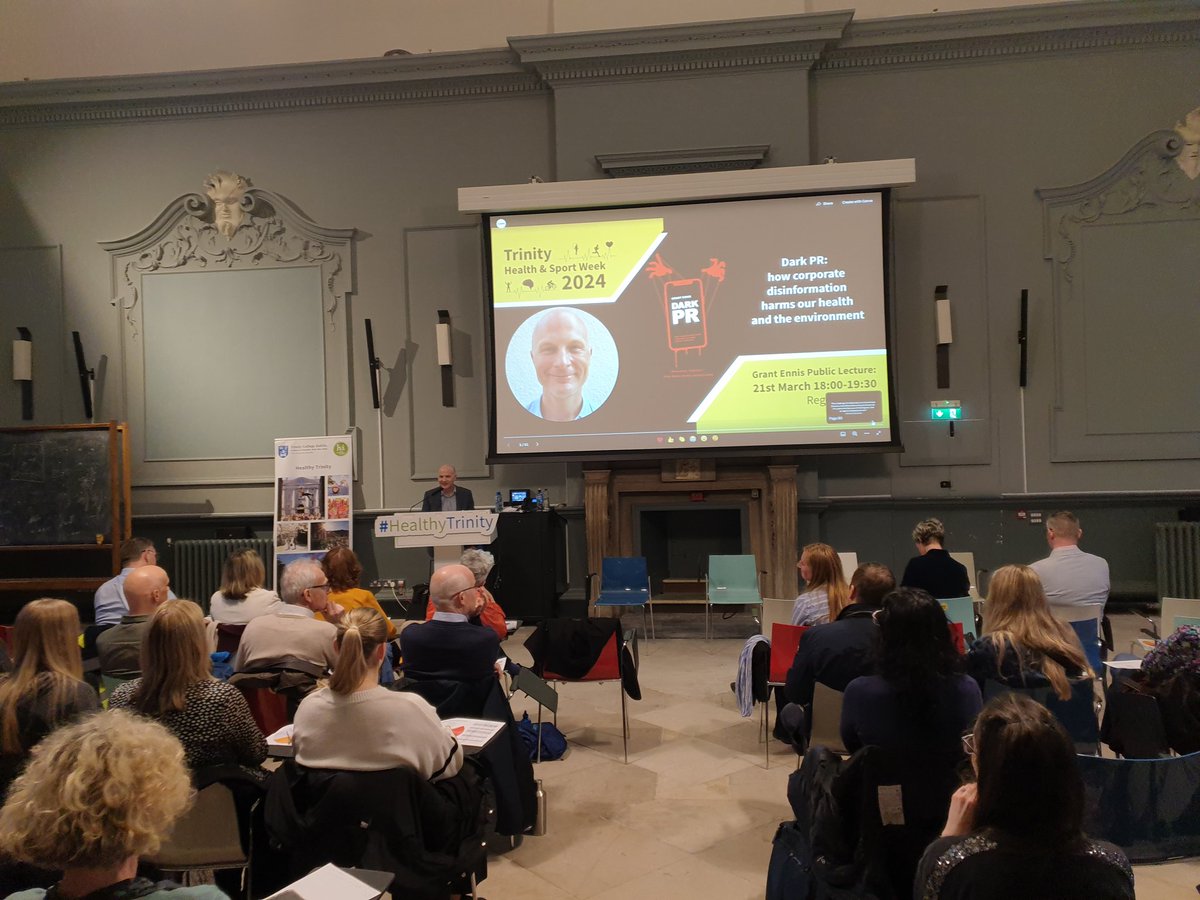 TCDHealthP's tweet photo. V excited to welcome @EnnisGrant speaking about #DarkPR for #HealthyTrinity #HealthAndSportWeek 2024 https://t.co/Rfg7Ohf95j