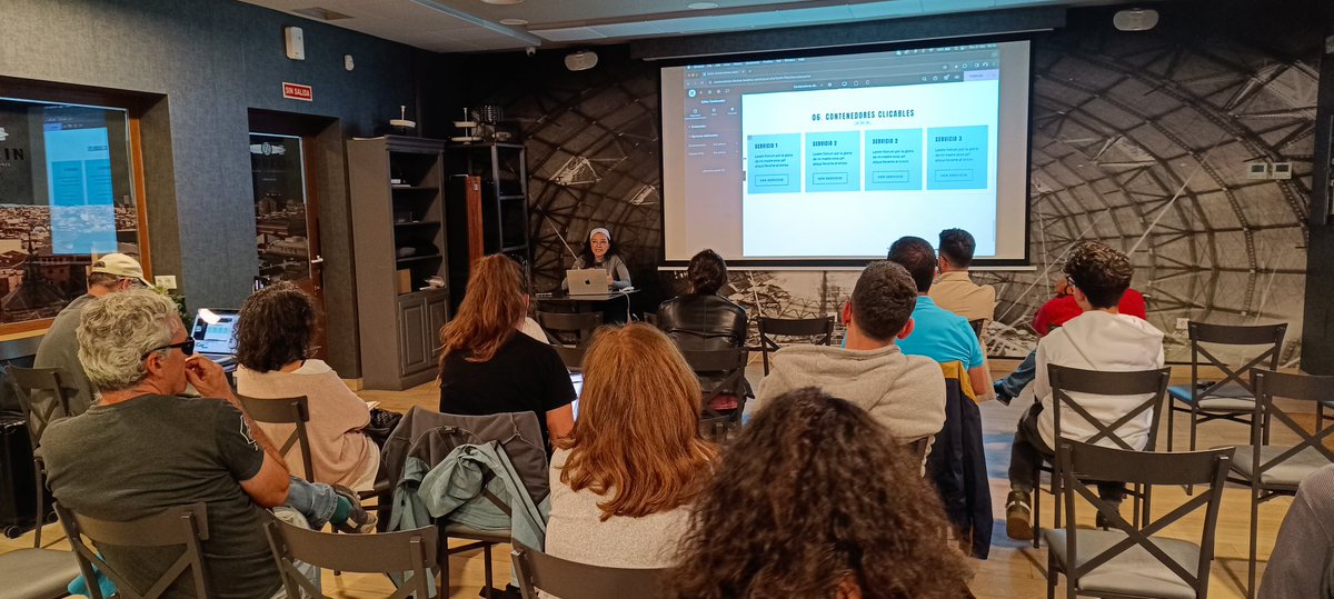 diegojzayas's tweet photo. 👏🏻 En #WPTorrelodones tenemos un aperitivo de lo que va a ser la ponencia de @maylendesign en #WCTorre este finde.

🖥️ Hoy toca #elementor y el sábado tendencias de diseño web.

¡Aún quedan entradas!👇
https://t.co/SEnP1MtgIo https://t.co/q31ofnGE0b