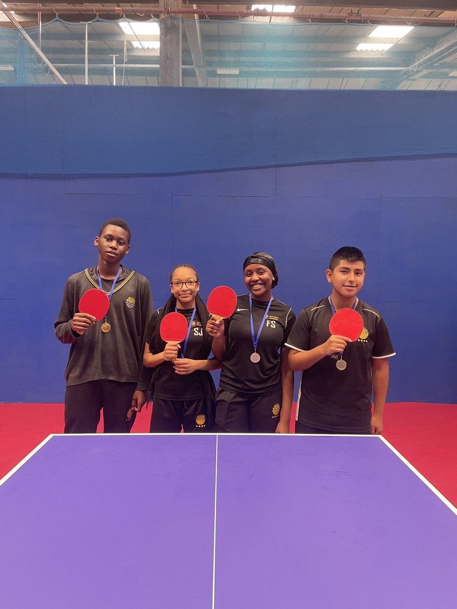 🏓 Exciting day at the Table Tennis @ArkSchools Championships! 🥈 Our Year 7 team claimed runners-up while our Year 8 & 9 team triumphed as winners! 🥇 #TableTennis #Championships #Winners 🏆 @MattJones_Globe