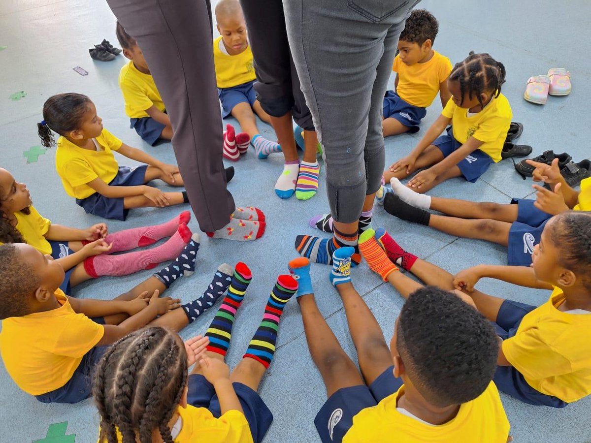 My nephew, his peers and teachers leading the way and raising awareness one sock at a time!

#WorldDownSyndromeDay2024 #LotsOfSocks #EndTheStereotypes #WorldDownSyndromeDay
