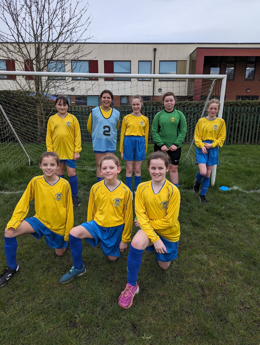 Well done to the girls @HuttonCran who played some great football and were competitive against a good Beverley St Nicholas side. Very proud of effort and attitude.