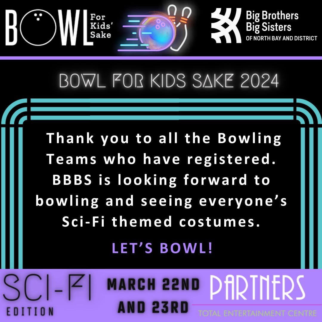 This weekend Bowl For Kids Sake 2024 is taking place at Partners Billiards and Bowling! #BFKS2024 
🔬🔭⚗️🪐🛸☄️🛰️🚀👨‍🚀👾 🎳