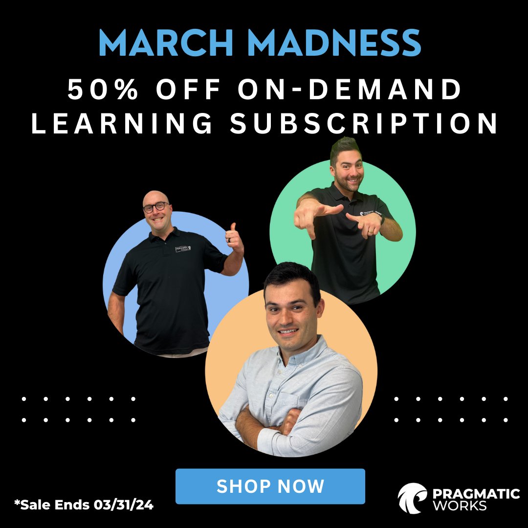 Are you ready to propel your career to new heights? Now is your chance to seize the opportunity with our limited-time offer for 50% off an annual On-Demand Learning subscription. #PragmaticWorks #MicrosoftPartner

Start learning here: prag.works/march-madness-…