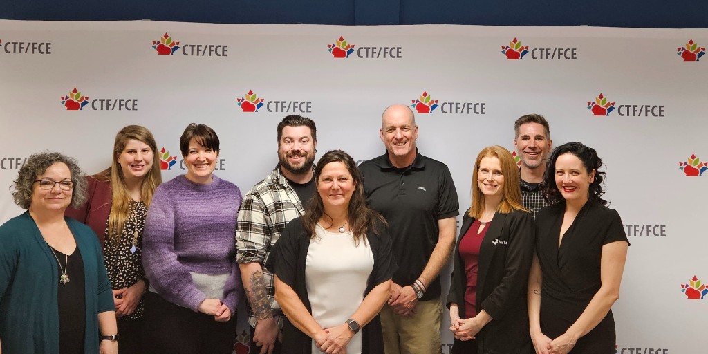 The #CTFFCE was pleased to join @WhiteRibbon’s “Prevent” Advisory Committee meeting yesterday with @CongAboPeoples @SIECCAN @NBTeachersAssn and @CSQ_Centrale. Learn more: wrprevent.ca