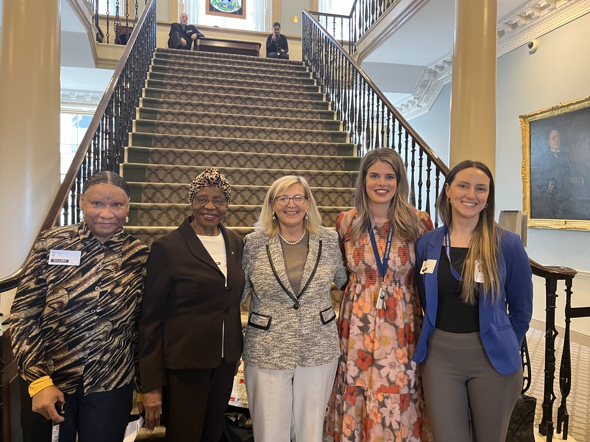 Today at Province House, Seniors & Long-Term Care Minister Barbara Adams introduced Betty Ross and Joyce Ross, two of the first seniors to benefit from the CAPABLE program, along with Amanda Bradshaw and Emily Petley-Jones of VON Nova Scotia.