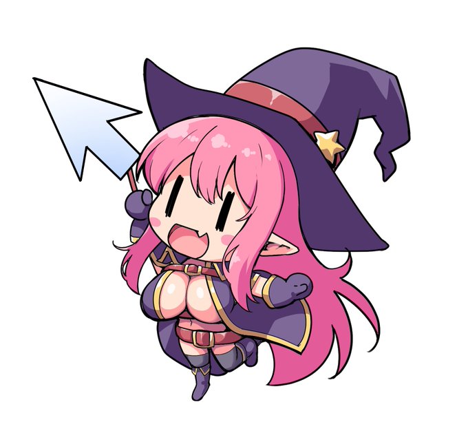 #みんなのデフォ絵と等身絵の比較が見たい 
うちのこ・マキリちゃんー 