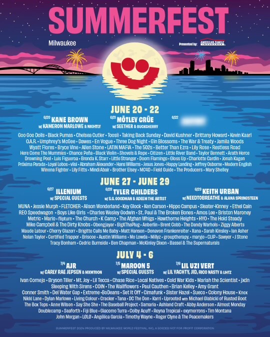 Milwaukee Im BACK!! SummerFest June 27th.
