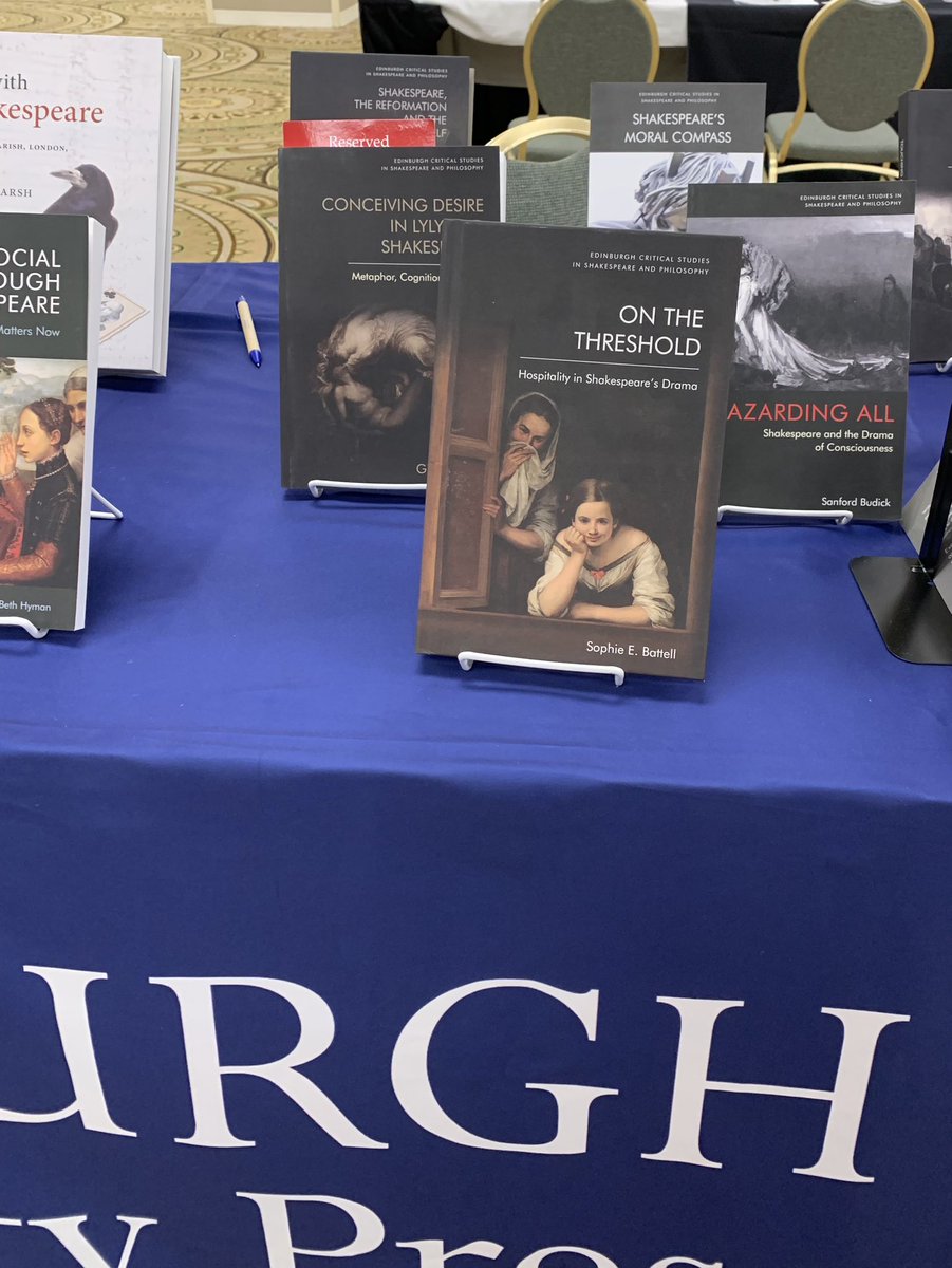 👀 I’ve read the OA PDF, but today I got to see and hold <a href="/BattellSE/">Sophie Battell</a>’s brilliant book in its bookish form! #RenSA24