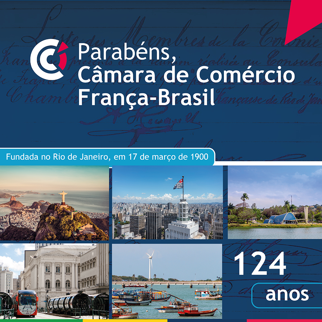 CCIFBRJ's tweet photo. 🎉 Viva a Câmara de Comércio França-Brasil ! Em março celebramos a fundação da nossa Câmara no Rio de Janeiro, cidade que neste mesmo mês também comemora o seu aniversário. Uma parceria que há 124 anos fortalece as relações  🇫🇷🇧🇷
 
#ccifb #FrançaBrasil https://t.co/QtulwNJGCp