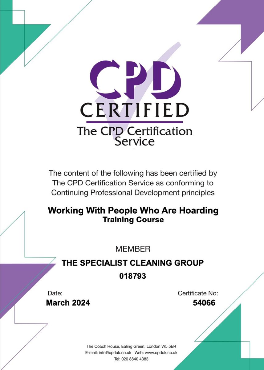 I couldn’t be more excited. 
My course is now certified. 

Course will be running soon! #cpd #certification #course #lifelonglearning #teacher #hoarding #hoardinghelp #nomoreresets #hoarding #proffesionalorganiser #housingofficers #socialcare #socialwork #supporters