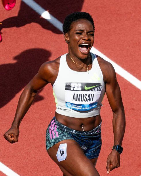 2015 🥇 2019 🥇 2024 🥇 Respect to Tobi Amusan 💐🤩 #AfricanGames2023