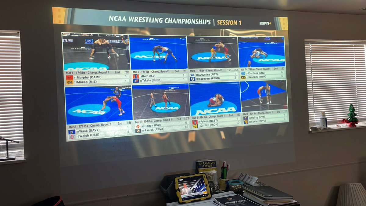 @ESPN+ you done good with this look.  Thank You for looking out for the @NCAAWrestling fan.  All Mats all the Time.  #GoBlue   #KeepHustlin