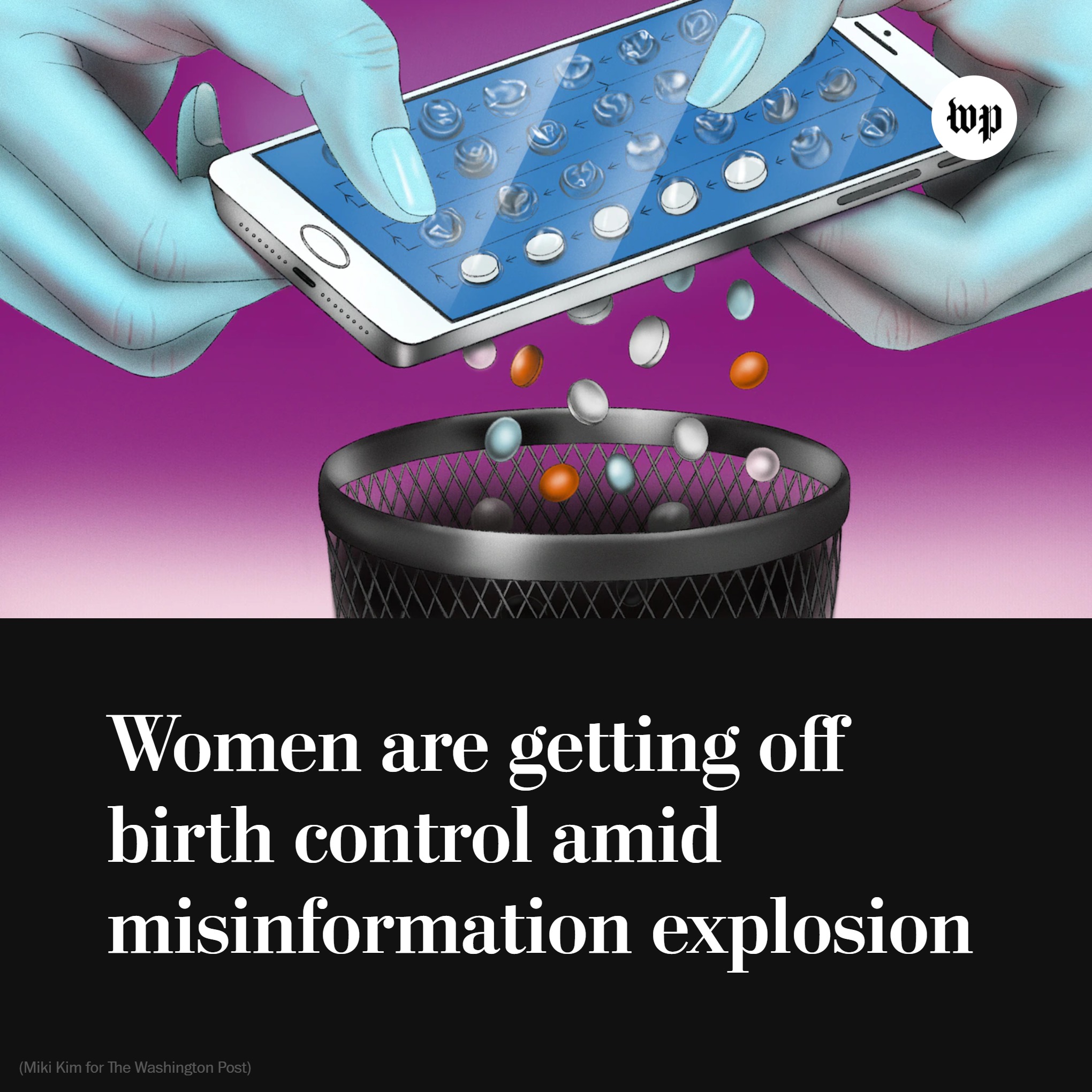 The Washington Post on X: Physicians say they're seeing an explosion of  birth-control misinformation online targeting a vulnerable demographic:  people in their teens and early 20s who are more likely to believe