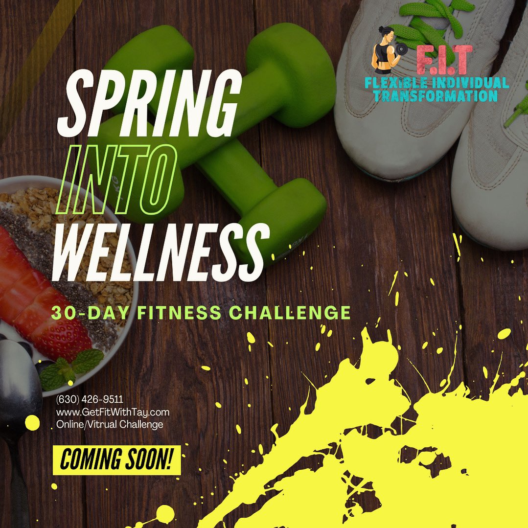 Something exciting is brewing this spring. Can you feel it? Get ready for a journey of transformation. Details coming soon 👀!

#SpringAwakening #spring #springcleaning #springchallenge #fitness