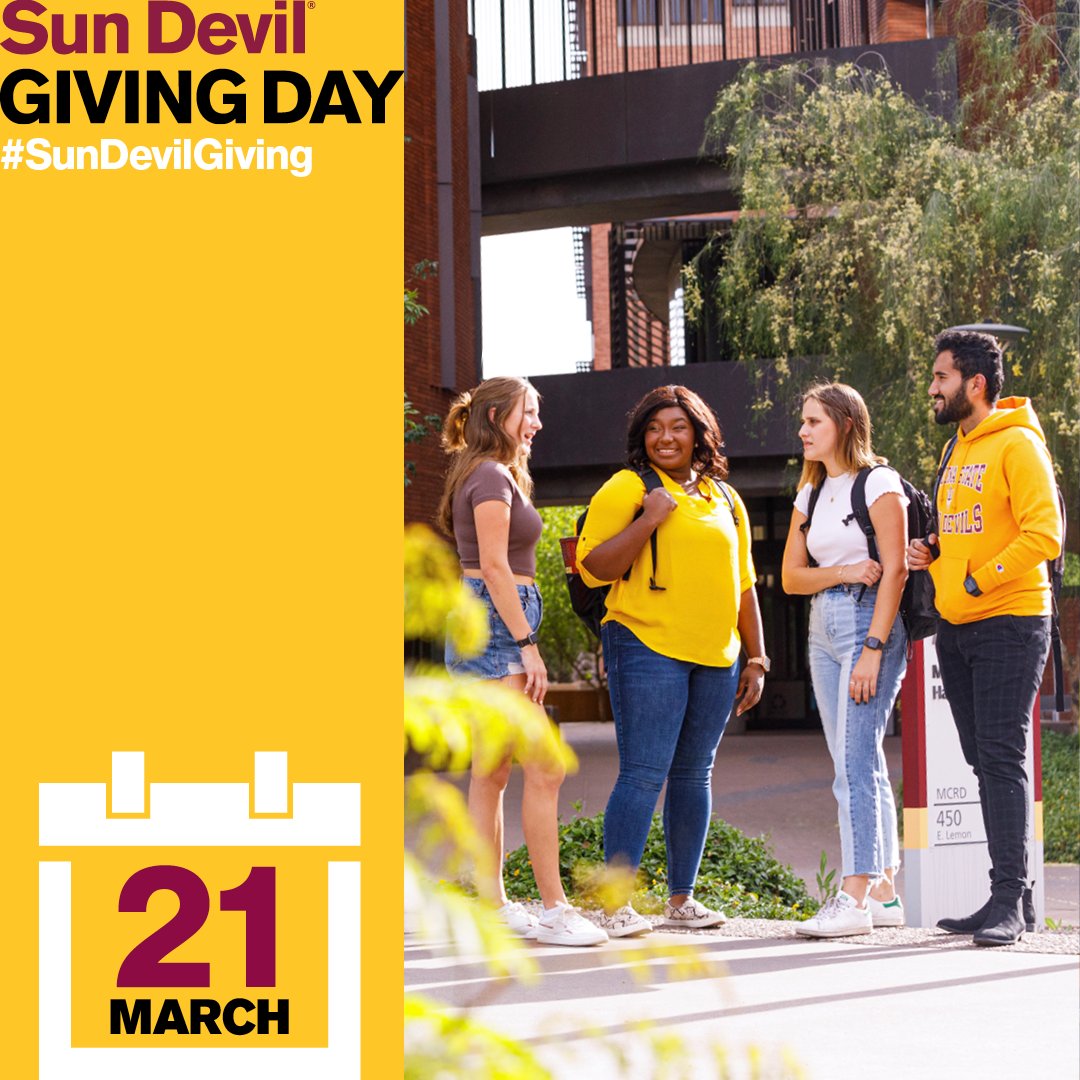 Michael Crow (@michaelcrow) on Twitter photo Philanthropy is important to the success of our students and all we do at <a href="/ASU/">Arizona State University</a>. No matter the gift, each one makes a difference. I hope you'll join me today in sharing your #SunDevil spirit and helping to create a better university for all. #SunDevilGiving asufoundation.org/sun-devil-givi… Philanthropy is important to the success of our students and all we do at <a href="/ASU/">Arizona State University</a>. No matter the gift, each one makes a difference. I hope you'll join me today in sharing your #SunDevil spirit and helping to create a better university for all. #SunDevilGiving asufoundation.org/sun-devil-givi…