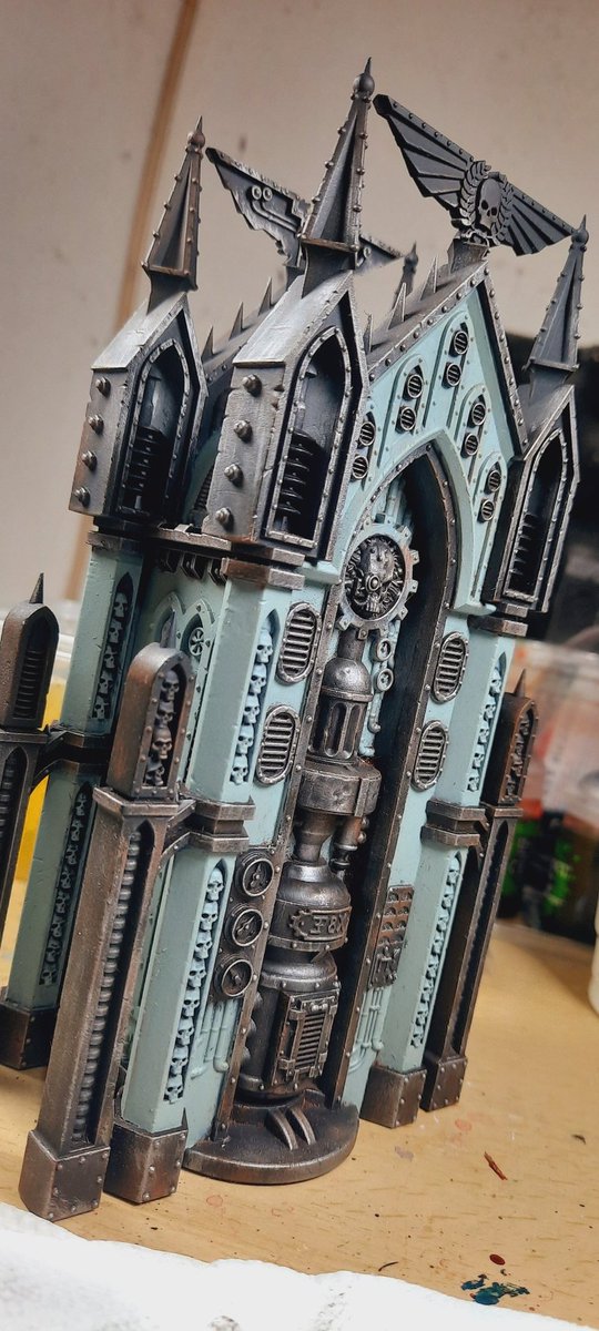 PPPointyEars's tweet photo. WIP: Auto-choral Transmitter
#SupportKillTeam #Imperium #WarhammerTerrain #Warhammer40K #W40K #Wh40K #40K #Warmongers #PaintingWarhammer #PPPointyEars #KT2021 #NewKillTeam #OldKillTeam #KT2018 #OnePageRules #GrimdarkFuture #GrimdarkFutureFirefight https://t.co/r8kyOKaVwG