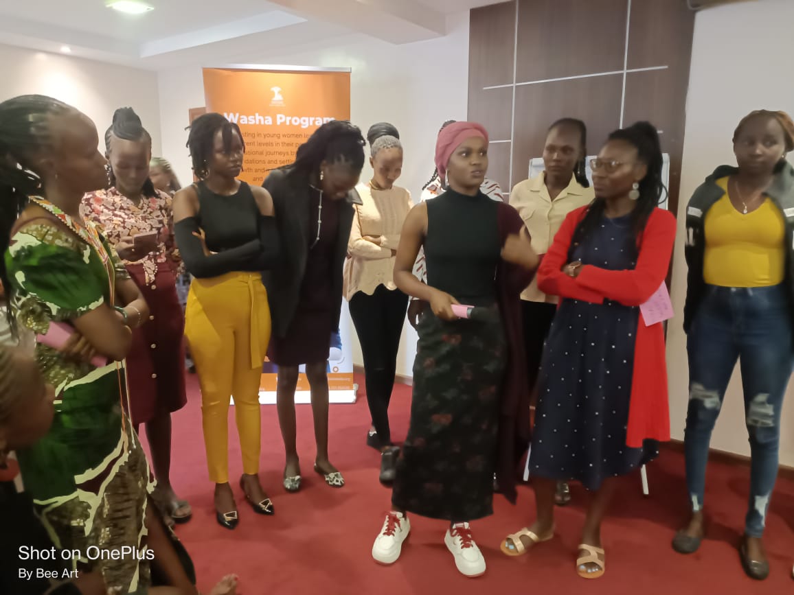 It was a learning session for us mentee we were taken through leadership and feminist training and on SRHR   and also in monitoring and evaluations we had opportunity to meet with facilitators who did great job to us we are now ready to advocate to our community.#StawishaASAL