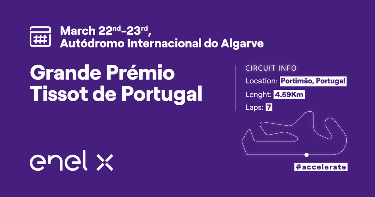 Gear up for an electrifying weekend!​🏍️ The MotoE #PortugueseGP 🇵🇹 marks the first European round and the debut of the #MotoE season. Enel X is thrilled to be the Smart Charging Partner of this momentous event. Join us for the thrill of electric racing!⚡ #EnelMotoE