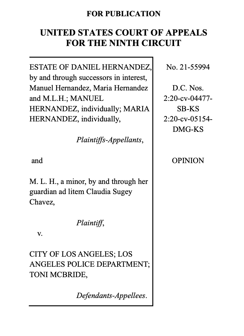 The 9th Circuit today granted qualified immunity to an officer who shot a man six times. The decision nicely illustrates why the justifications for qualified immunity doctrine bear scant relationship to reality, and why it is brutally unjust. 🧵 1/10