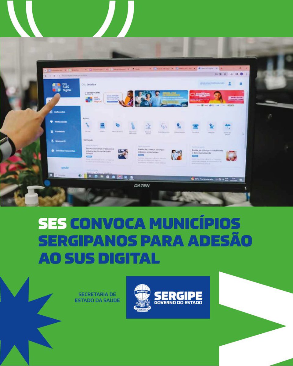 Secretaria de Estado da Saúde de Sergipe tweet media