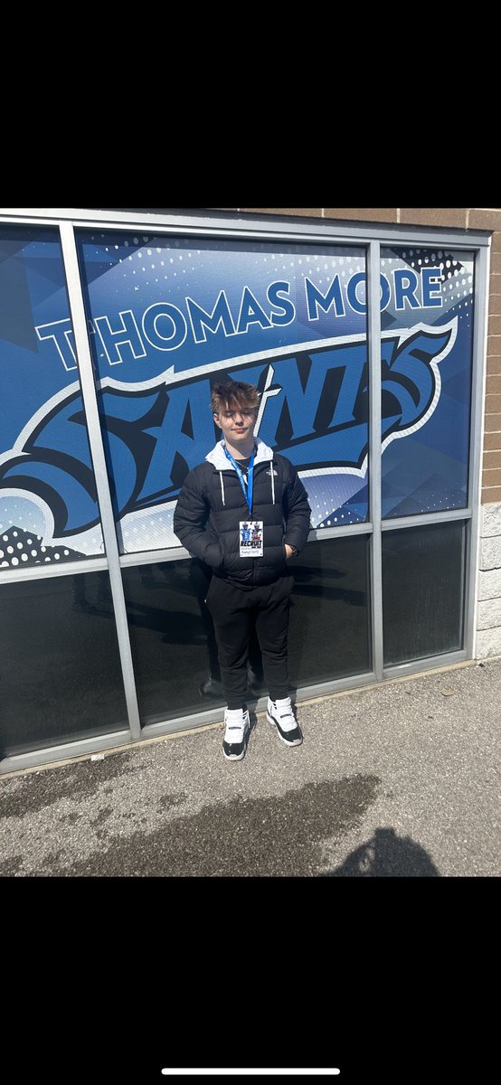 Thank you for the visit <a href="/TMU_Football/">Thomas More Football</a>. Had a great time, will be back soon💙🤍 <a href="/CoachBZink/">Brad Zink</a> <a href="/CoachNorwell/">Chris Norwell</a> <a href="/CoachSchon/">Coach Schon</a> @Lumpkin_era