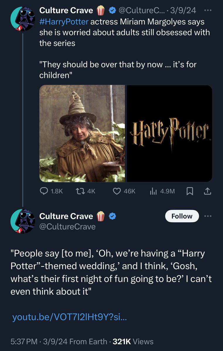 Harry Potter Universe tweet media